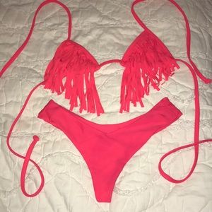 Stone fox swim bikini set (S/S)